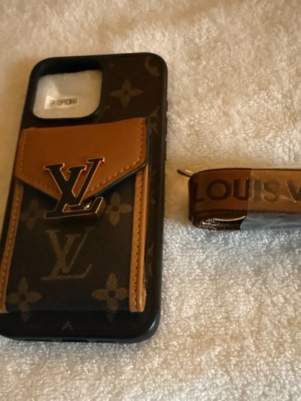 Luxury Card Bag Chain iPhone Case for iPhone 15 Pro Max.